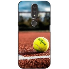 Чохли з прінтом Спортивна тематика для Nokia 4.2 – Тенісний корт