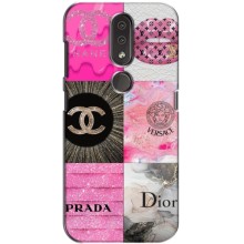 Чехол (Dior, Prada, YSL, Chanel) для Nokia 4.2 (Модница)
