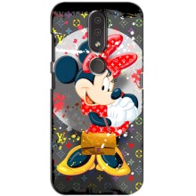 Чехол Disney Mouse Nokia 4.2 (PREMIUMPrint) (Minni с бантиком)