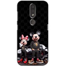 Чехол Disney Mouse Nokia 4.2 (PREMIUMPrint) (Семья Маусов)