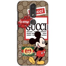 Чехол Disney Mouse Nokia 4.2 (PREMIUMPrint) (Стильный Микки)