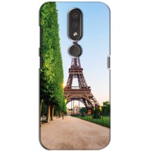 Чохол Ейфелева Вежа Nokia 4.2 - (AlphaPrint) (Дорога до Парижу)
