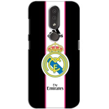 Чехол для Nokia 4.2 с принтом (Лого Real Madrid)