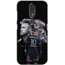 Чехол Неймар для Nokia 4.2 (AlphaPrint) (Неймар Лев)