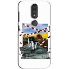 Чехол с принтом Собаки Патрон для Nokia 4.2 (Храбрый Патрон)