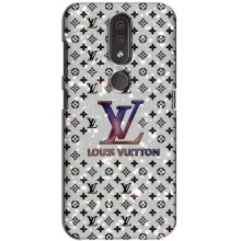 Чохол Стиль Louis Vuitton на Nokia 4.2 (Яскравий LV)