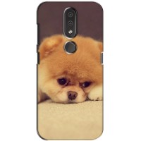 Чехол (ТПУ) Милые собачки для Nokia 4.2 – Померанский шпиц