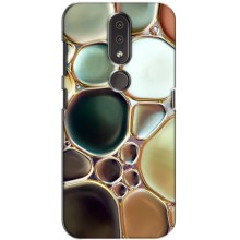 Мраморний чехол на Nokia 4.2 (VPrint) (Радужний Мрамор)