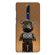 Чехлы для Nokia 5.1 Plus (X5) - Bearbrick Louis Vuitton (PREMIUMPrint) (Bearbrick)