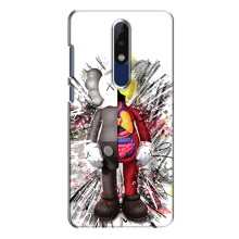 Чехлы для Nokia 5.1 Plus (X5) - Bearbrick Louis Vuitton (PREMIUMPrint) (Беарбрик)