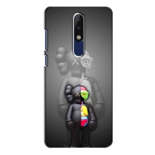 Чехлы для Nokia 5.1 Plus (X5) - Bearbrick Louis Vuitton (PREMIUMPrint) (Тело Bearbrick)