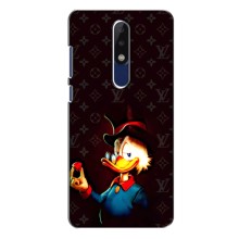 Чехлы для Nokia 5.1 Plus (X5) - Скрудж МакДак Louis Vuitton (PREMIUMPrint) (Скрудж с бриллиантом)