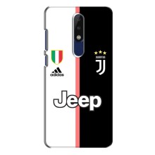 Чехлы для Nokia 5.1 Plus (X5) (VPrint) - Футбольные клубы (Juventus)