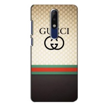 Чехлы ГУЧЧИ для Нокиа 5.1 Плюс (х5) (AlphaPrint) (GUCCI стиль)