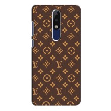 Чохли Луі Вітон для Nokia 5.1 Plus (X5) (AlphaPrint - LOUIS VUITTON) (фон LOUIS VUITTON)