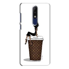 Чохли Луі Вітон для Nokia 5.1 Plus (X5) (AlphaPrint - LOUIS VUITTON) (кава LOUIS VUITTON)