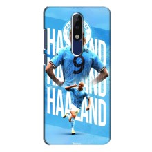 Чехлы с футболистом Ерлинг Холанд для Nokia 5.1 Plus (X5) (AlphaPrint) (Erling Haaland)