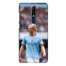 Чехлы с футболистом Ерлинг Холанд для Nokia 5.1 Plus (X5) (AlphaPrint) (Эрлинг Холанд)
