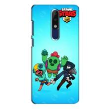 Чехлы Brawl Stars для Nokia 5.1 Plus (X5) (AlphaPrint)