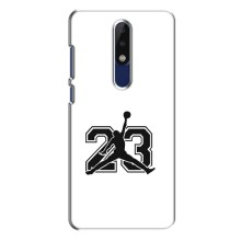 Чохли для Nokia 5.1 Plus (X5) - з картинкою JORDAN (AlphaPrint) (Jordan 23)