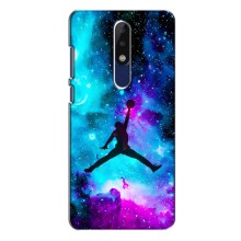 Чохли для Nokia 5.1 Plus (X5) - з картинкою JORDAN (AlphaPrint) (Яскравий Джордан)
