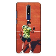 Чехлы с принтом Спортивная тематика для Nokia 5.1 Plus (X5) (Алькарас Теннисист)