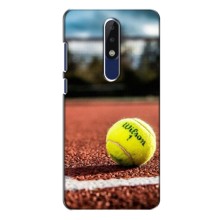 Чехлы с принтом Спортивная тематика для Nokia 5.1 Plus (X5) (Теннисный корт)