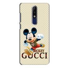 Чехол Disney Mouse Nokia 5.1 Plus (X5) (PREMIUMPrint) (Mikki Gucci)