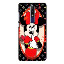 Чехол Disney Mouse Nokia 5.1 Plus (X5) (PREMIUMPrint) (Минни Маус ЛВ)