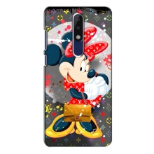 Чехол Disney Mouse Nokia 5.1 Plus (X5) (PREMIUMPrint) (Minni с бантиком)