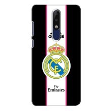 Чехол для Nokia 5.1 Plus (X5) с принтом (Лого Real Madrid)