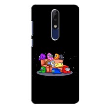 Чехол Амонг Ас для Nokia 5.1 Plus (X5) (AlphaPrint) (Амонг-ас)