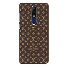 Чохол Стиль Louis Vuitton на Nokia 5.1 Plus (X5) (Фон Луі Віттон)