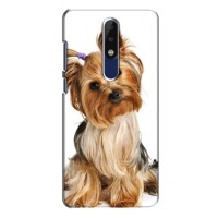 Чехол (ТПУ) Милые собачки для Nokia 5.1 Plus (X5) – Собака Терьер