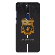 Чехлы для Нокиа 5.1 Плюс (х5) (VPrint) - ТОП ФК (FC Liverpool)