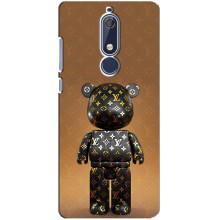 Чохли для Nokia 5 2018, 5.1 - Bearbrick Louis Vuitton (PREMIUMPrint)