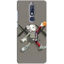 Чехлы для Nokia 5 2018, 5.1 - Bearbrick Louis Vuitton (PREMIUMPrint) (Беарбрик Джордан)