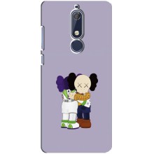 Чехлы для Nokia 5 2018, 5.1 - Bearbrick Louis Vuitton (PREMIUMPrint) (Дружба Беарбрик)