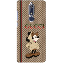 Чохли  GUCCI для Нокіа 5.1 (AlphaPrint) (Mickey GUCCI)