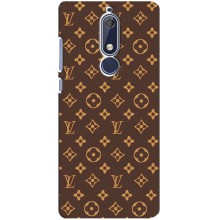 Чехлы Луи Витон для Nokia 5 2018, 5.1 (AlphaPrint - LOUIS VUITTON) (фон LOUIS VUITTON)