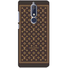 Чехлы Луи Витон для Nokia 5 2018, 5.1 (AlphaPrint - LOUIS VUITTON) (обои LV)