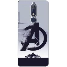 Чехлы с героями Марвел Nokia 5 2018, 5.1 (VPrint)