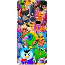 Чехлы Brawl Stars для Nokia 5 2018, 5.1 (AlphaPrint)
