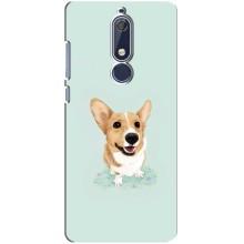 Чехлы с собаками для Nokia 5 2018, 5.1 (VPrint) – Корги