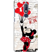 Чехол Disney Mouse Nokia 5 2018, 5.1 (PREMIUMPrint) – Heart Minni