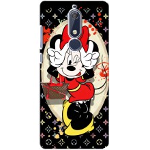 Чехол Disney Mouse Nokia 5 2018, 5.1 (PREMIUMPrint) – Минни peace