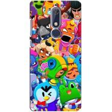 Чехол для Nokia 5 2018, 5.1 Бравл Старс (VPrint)