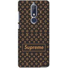Чехол для Nokia 5 2018, 5.1 с картинкой Supreme (AlphaPrint)