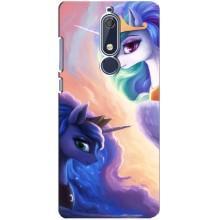 Чехол для Нокиа 5 2018, 5.1 - (Единорожки - Новинки) (AlphaPrint) – Единорожки