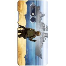 Чехол с принтом (Русский корабль...) для Нокиа 5 2018, 5.1 (AlphaPrint) – Русский корабль